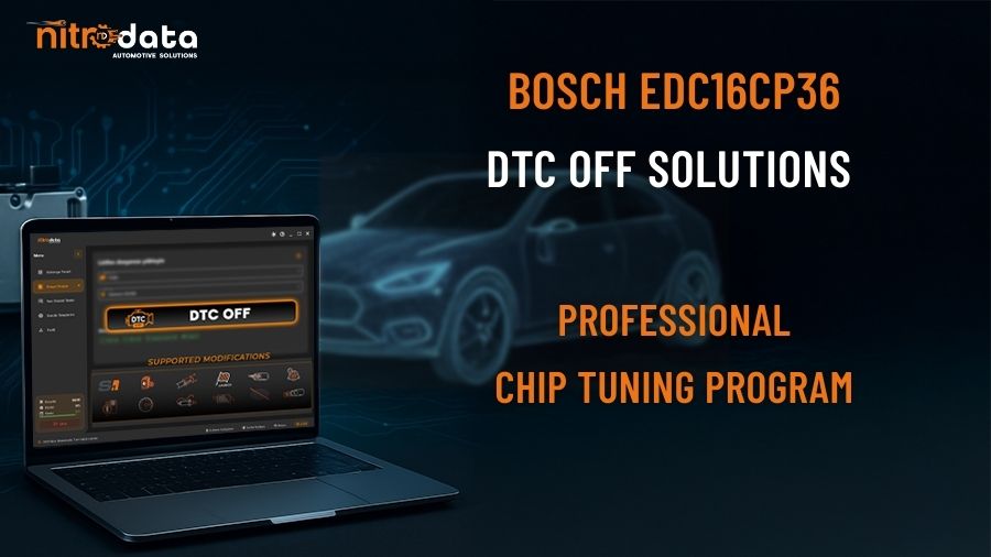 EDC16CP36 DTC OFF Решения | Удаление кодов ошибок - Nitro Data